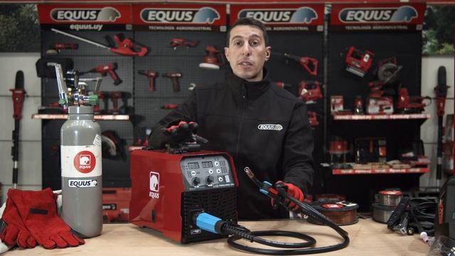 Soldadora Equus Inverter MIG-MMA-TIG LIFT 3 en 1 200A смотреть онлайн