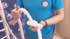 Как правильно вязать узлы и закреплять аксессуары (кольца, канат, верёвочную лестницу).