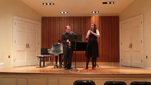 Hungarian Folk Songs for two clarinets - By László Király смотреть онлайн