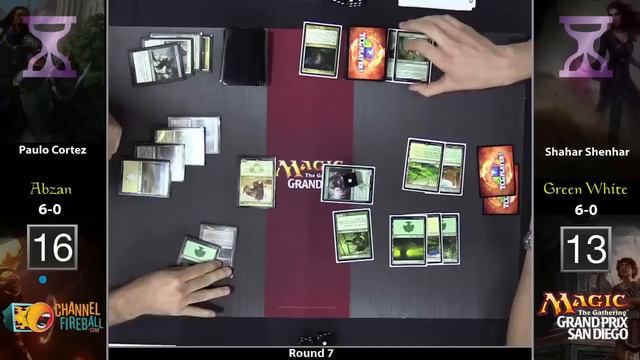 #GPSD Round 7 Timeshifted - Paulo Cortez (Abzan) vs. Shahar Shenhar (GW Aggro) смотреть онлайн