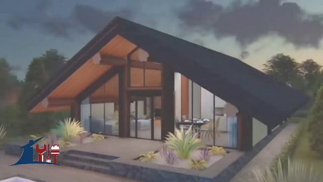 План дома. Видеообзор дома из сруба. смотреть онлайн