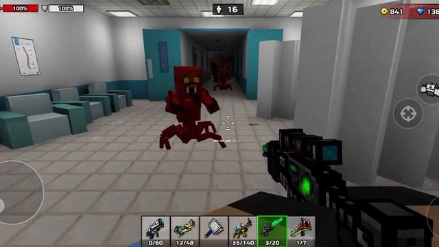 Больница монстров в Pixel Gun 3D смотреть онлайн