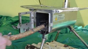 Походная печь Winnerwell Woodlander S. Одиночный зимний поход.