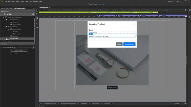 Using App Connect Bootstrap 4 Modals смотреть онлайн