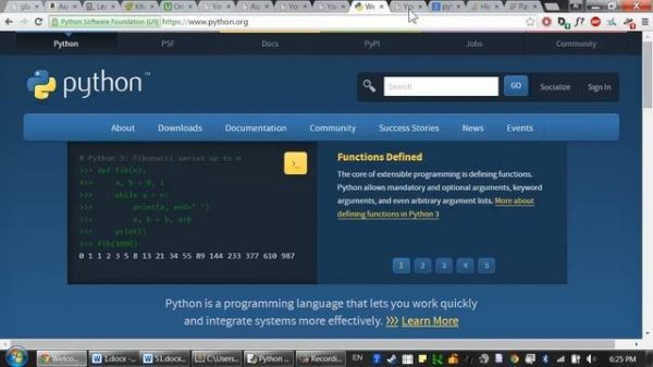 Lesson 1 - Python Programming (Automate the Boring Stuff with Python)