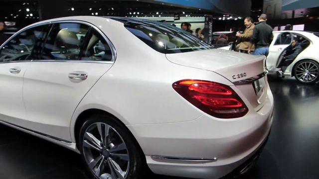 2015 Mercedes C250 BlueTEC 4Matic At The 2014 NAIAS Auto Show смотреть онлайн