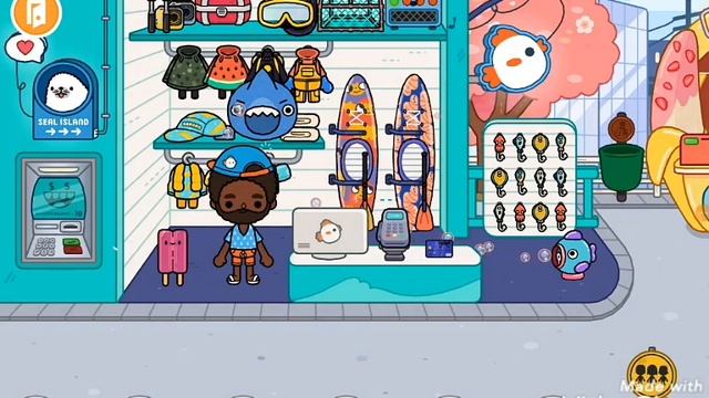 Секреты в Waterfront!!! Sea life??/ krill grill??/ морской риф и рыбалка!?? смотреть онлайн