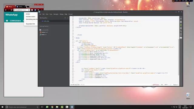 Criando whatsApp via php #1 смотреть онлайн