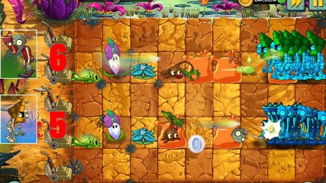 Half Carnie Grinder Head vs Half Pyramid Head Zombie | Team Plants | Plants vs Zombies 2 MOD смотреть онлайн