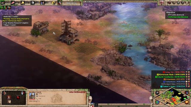 AoE2:DE - The Mountain Royals - Tamar 5: The Queen in the Panther's Skin смотреть онлайн