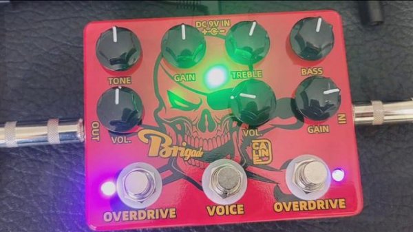 Caline DCP-07 Brigade Overdrive: Bass Demo - No Talking