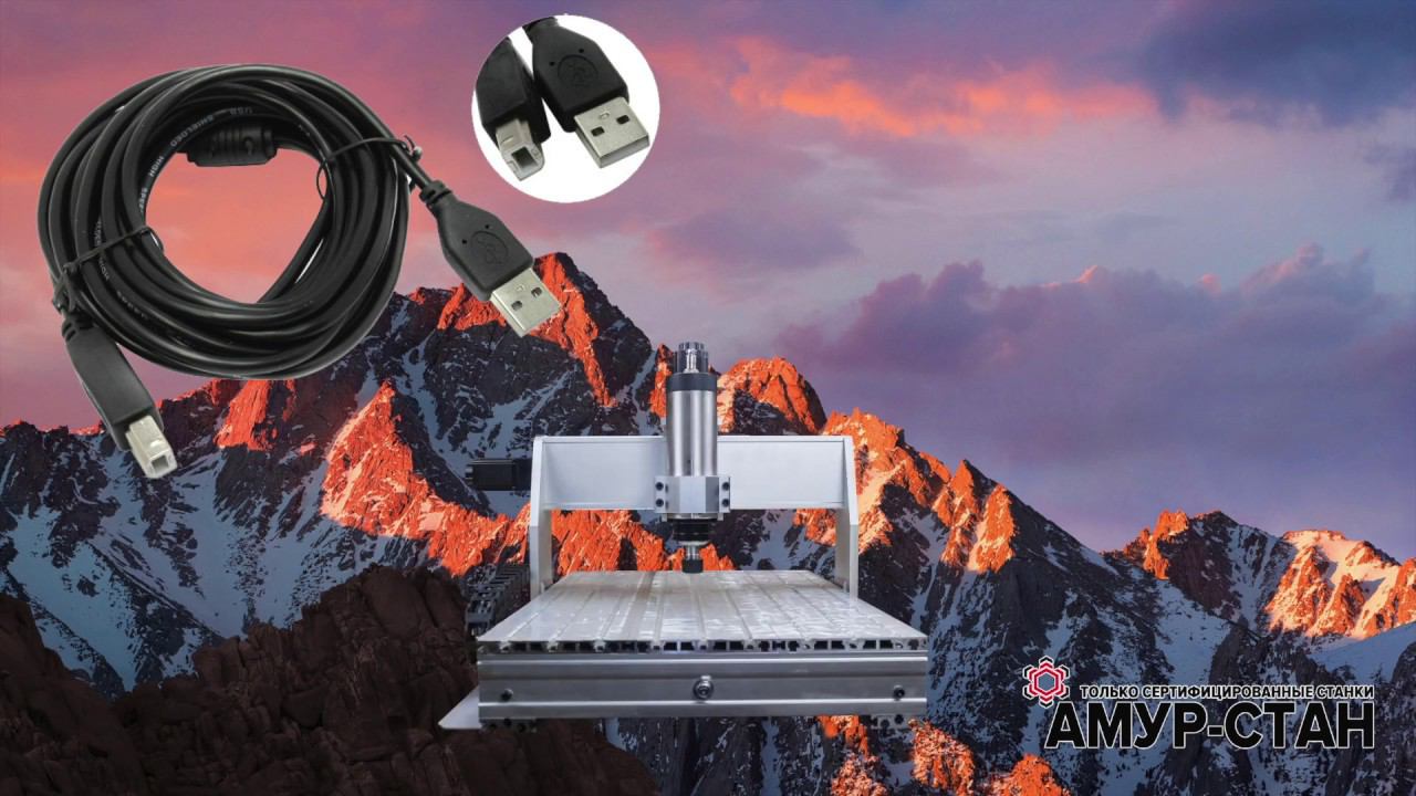 Установка USB CNC CONTROLLER и Mach 3 смотреть онлайн