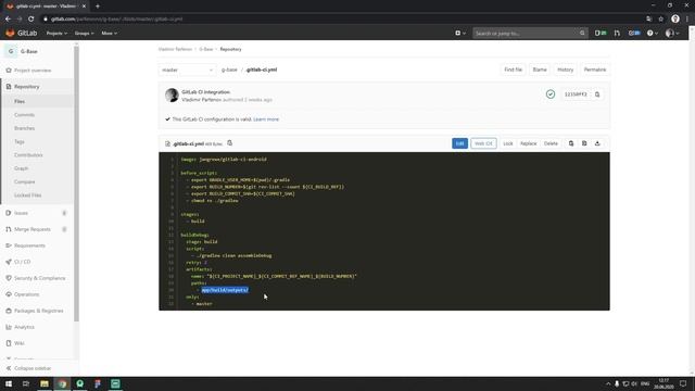 Как подключить GitLab CI к Android проекту смотреть онлайн