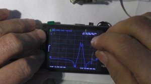 NanoVNA АЧХ на экране