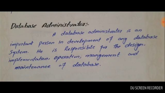 Data Administrator, Database Administrator & End User || DBMS || Lecture in Urdu/Hindi смотреть онлайн