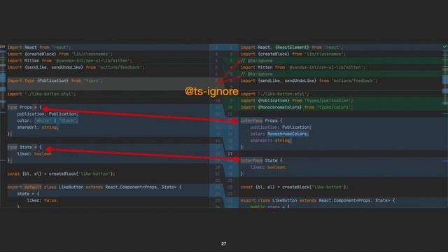 Переезд с Flow на TypeScript — как прошла миграция Яндекс Дзена и чем хорош новый стек. смотреть онлайн