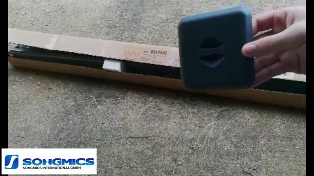 Songmics - Unboxing Store latéral (Alu - 300 x 200 cm) смотреть онлайн