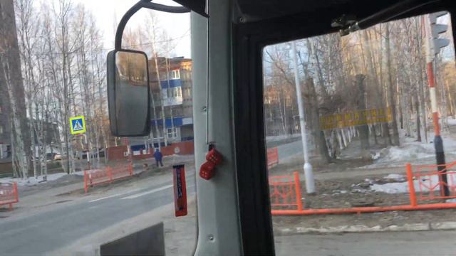 Прогулка по городу(за рулём автобуса) смотреть онлайн