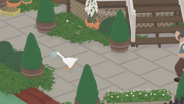 У МЕНЯ ЕСТЬ КОЛОКОЛ В Untitled goose game! смотреть онлайн