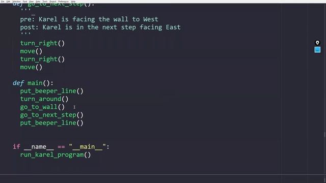 Python Refresher #3 | Karel the Robot Intro | While-loop | Precondition & Postcondition | Debugging смотреть онлайн
