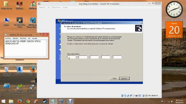 Tutorial Instalación VirtualBox Win XP SP3 Office 2007 смотреть онлайн