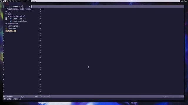 nvim-terminal - A Lua-Neovim plugin that toggles a terminal смотреть онлайн