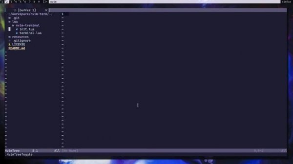 nvim-terminal - A Lua-Neovim plugin that toggles a terminal