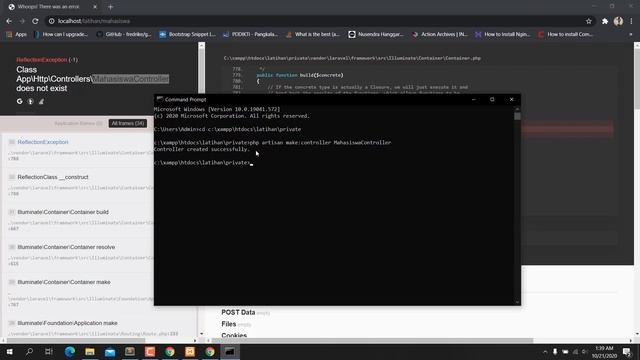 Web Programming - Membuat Menu Baru di Laravel смотреть онлайн