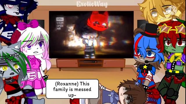 Security Breach reacts to Afton Family [] Fnaf [] Gacha Club смотреть онлайн