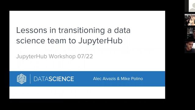 JupyterHub Workshop, July 22 2016. Part II