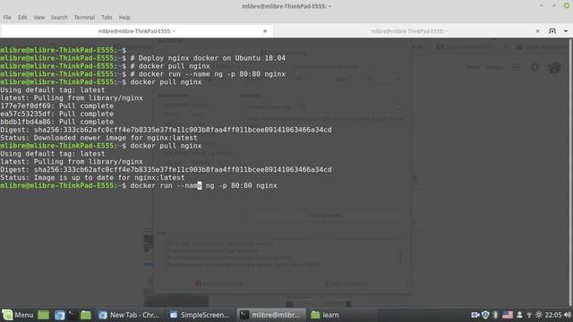 Install nginx on Ubuntu 18 04 using docker смотреть онлайн