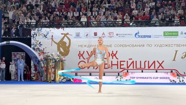 Anna Popova Ribbon AA 1st Stage Strongest Cup Moscow 2023 смотреть онлайн
