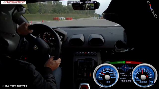 Puresport - Lamborghini Huracan EVO a Vairano смотреть онлайн