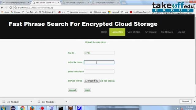 Fastphrase Search For Encrypted Cloud Storage | Cloud Computing Projects | Java projects | смотреть онлайн