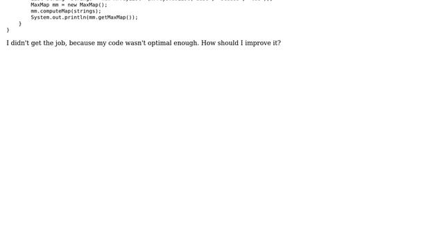 Code Review: Map Character to Characters Most Frequently Found With it (in list of strings) смотреть онлайн