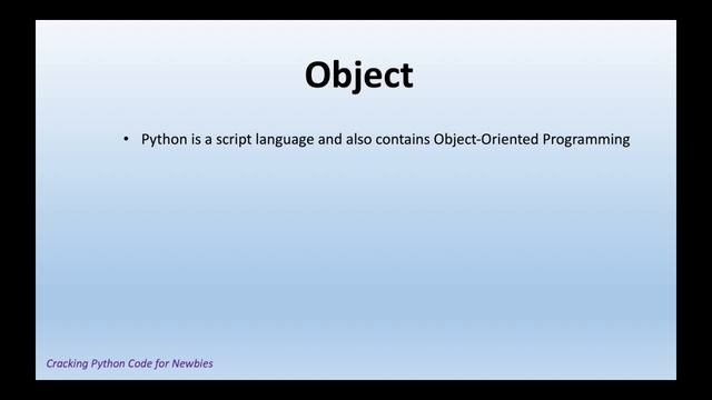 Class and Object with Python смотреть онлайн