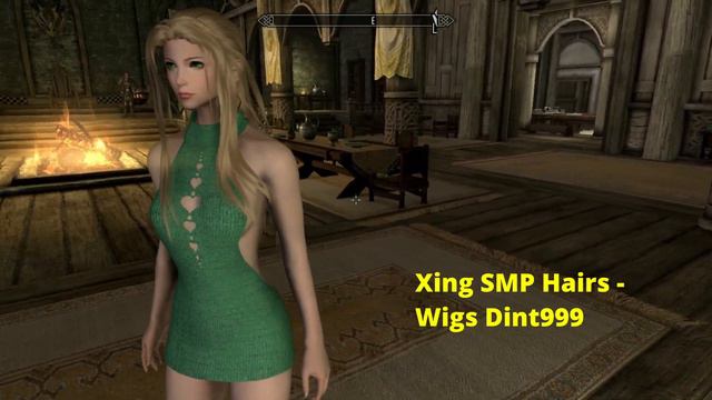 KS Hairdos - HDT SMP (Physics)Wigs / Multi Colored KS Hairdos SE Skyrim Mod 모드 헤어 스타일 물리 헤어 смотреть онлайн