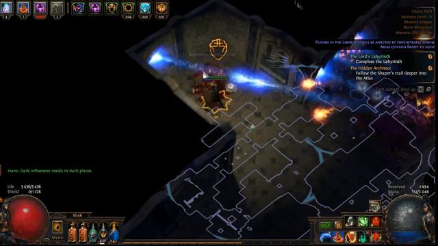 Path of Exile [3.2] прохождение от А до Ц [34] Убер Лабиринт смотреть онлайн