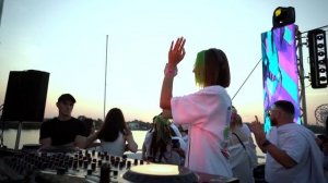 Miss Monique - Live @ Sunset on a SVET Boat 4K [Progressive House_ Melodic Techno DJ Mix]