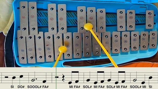 4kids / OLTRE L'ORIZZONTE / OCEANIA / DISNEY / Glockenspiel Metallofono Tutorial смотреть онлайн