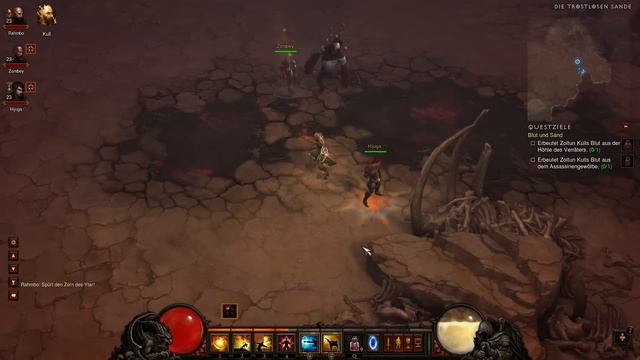 Let's Play Together Diablo 3 #041 [German, HD] - Einmal zur Blutspende, bitte смотреть онлайн