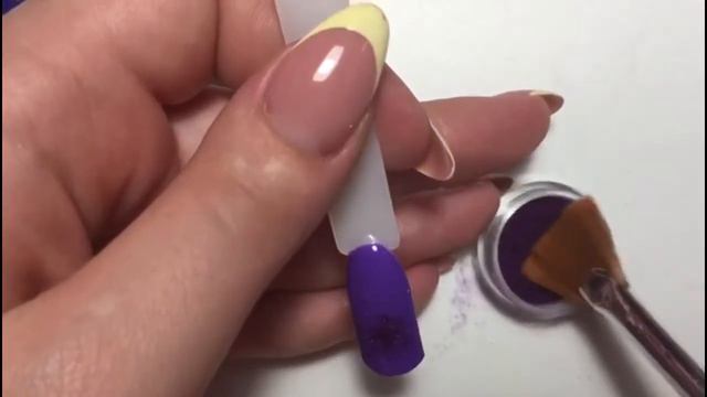 Nail Tutorial: Fuzzy Nail| Velvet Nails|Бархатные ногти. Велюр. Флок смотреть онлайн