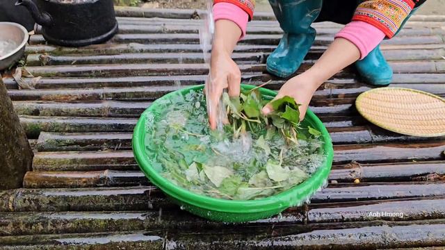 17 year old single girl: picks wild vegetables to sell for a living, cooks ferns with wild mushroom смотреть онлайн