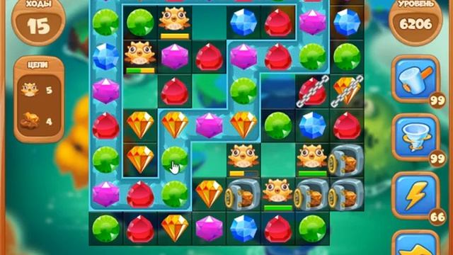 Сокровища пиратов уровень 6206 #Сокровищапиратов смотреть онлайн