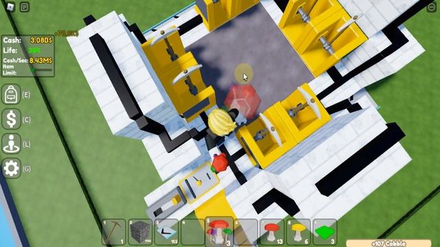 HowTo Get Mushroom Cluster? & HowTo Get It [Infinite]? In Roblox : Block Tycoon ⛏️ [IRON UPDATE] ?