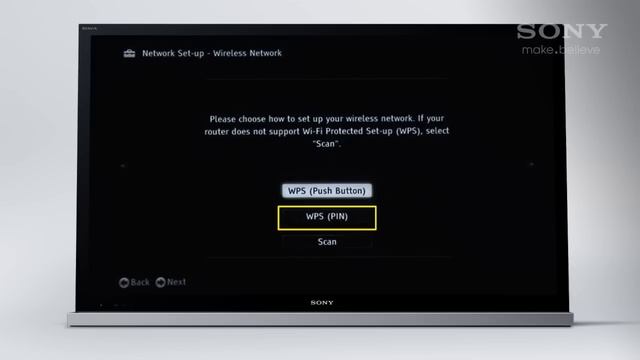 How to connect your 2011 BRAVIA to a wireless (WiFi) network смотреть онлайн
