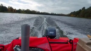 Октябрь, Неман, Триера 378 . Пробую рыбачить )