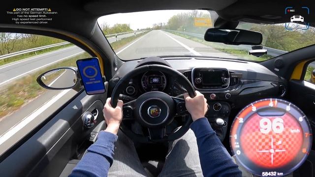 205HP Abarth 595 Competizione on AUTOBAHN by AutoTopNL смотреть онлайн