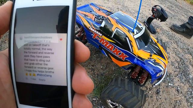 Traxxas T-Maxx Classic - Weird Transmission Clicking - Is It Normal? Hitting The 2-Speed (PART 2) смотреть онлайн