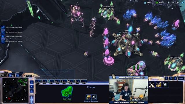 Blink Stalker Colossus l StarCraft 2: Legacy of the Void Ladder l Crank смотреть онлайн